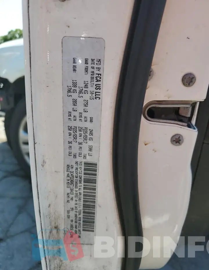 3C4PDCAB0GT138459 Photo# 12