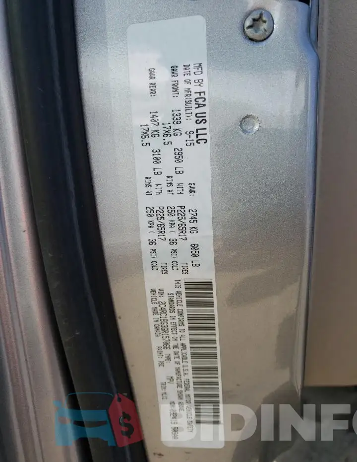 2C4RC1BG3GR157066 Photo# 12