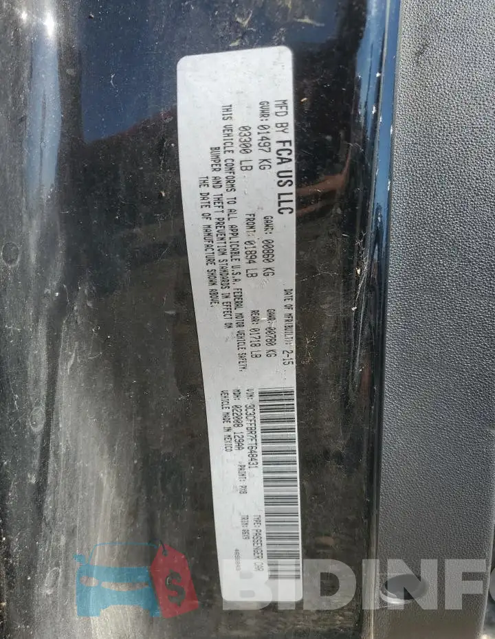 3C3CFFBR7FT648431 Photo# 12