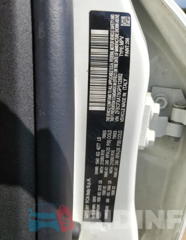 ZFBCFXAT8GP512882 Photo# 12