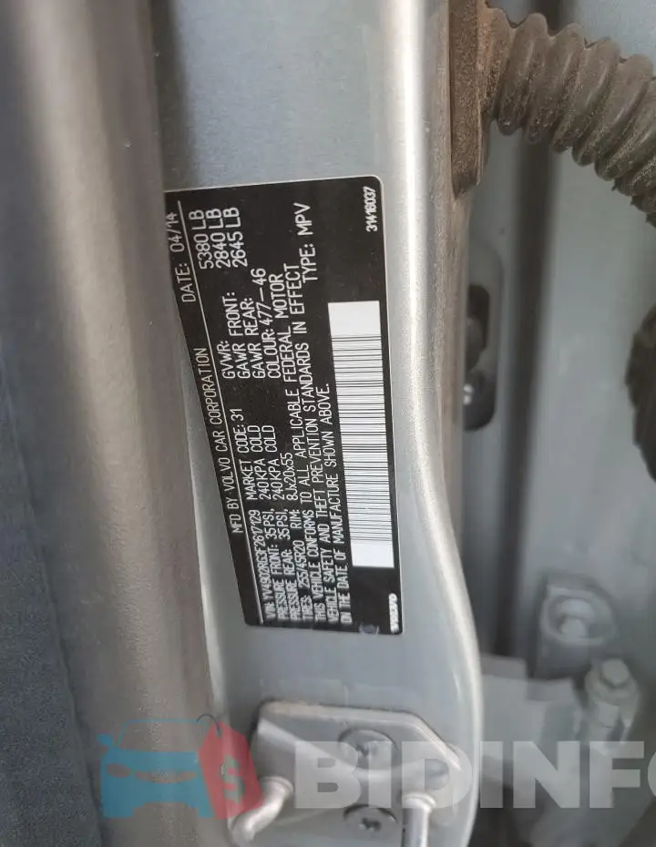 YV4902RG3F2617129 Photo# 12