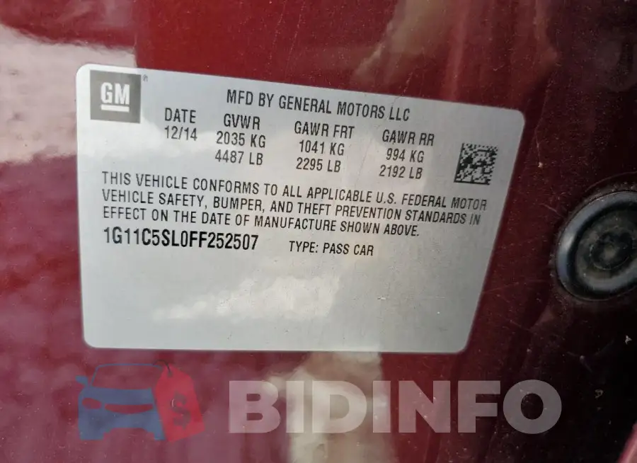 1G11C5SL0FF252507 Photo# 12
