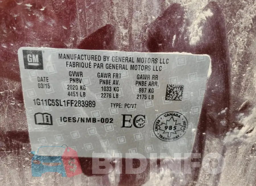 1G11C5SL1FF283989 Photo# 12