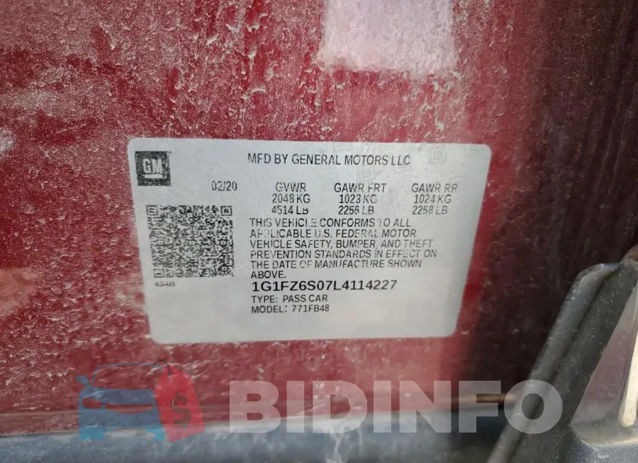 1G1FZ6S07L4114227 Photo# 12