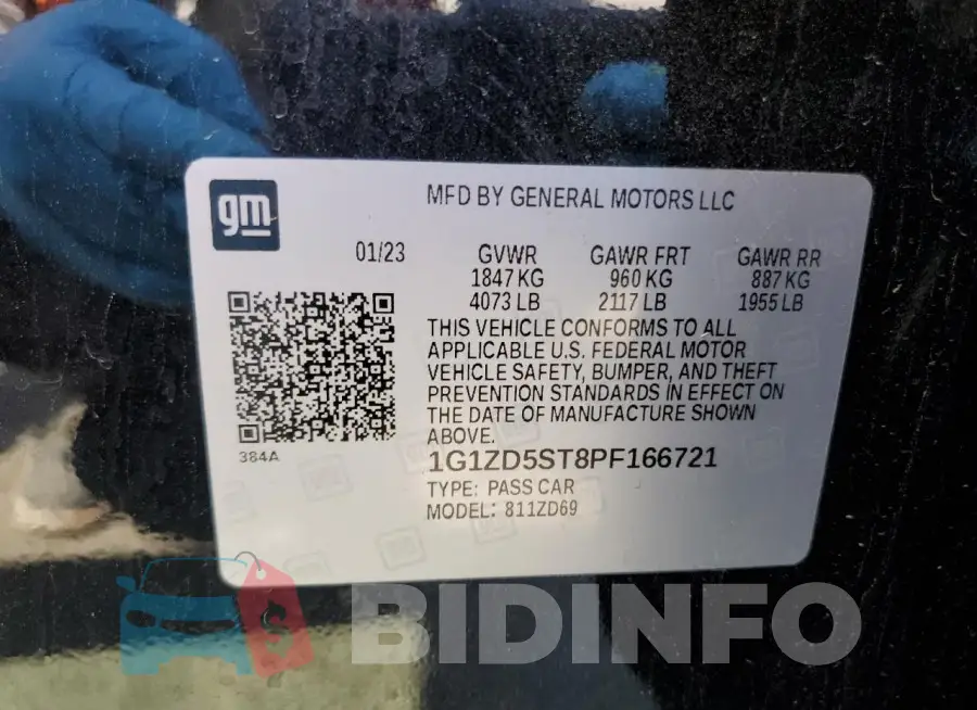 1G1ZD5ST8PF166721 Photo# 12