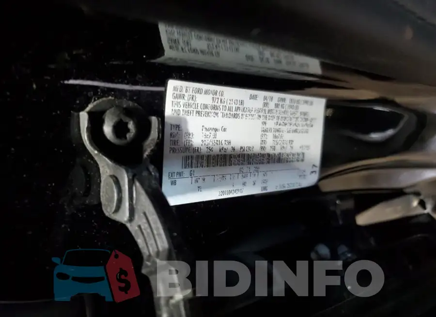 1FADP3F26JL325054 Photo# 12