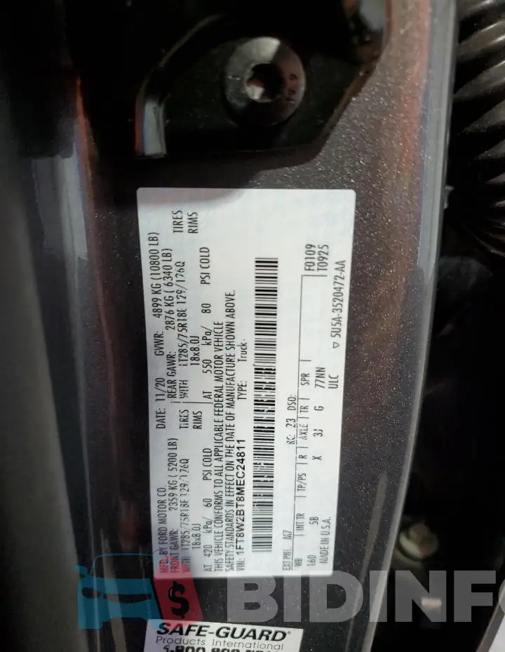 1FT8W2BT8MEC24811 Photo# 12