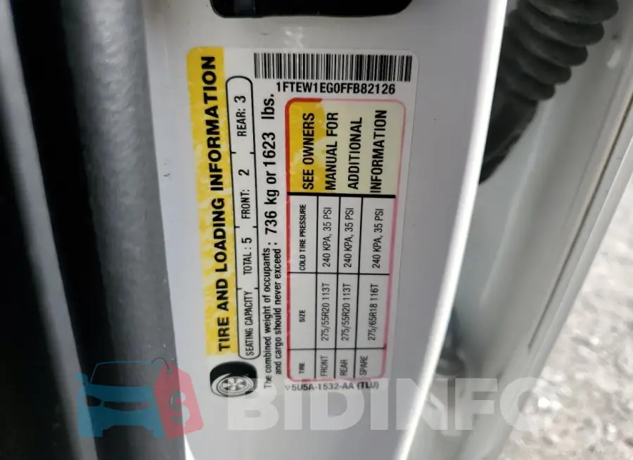 1FTEW1EG0FFB82126 Photo# 12