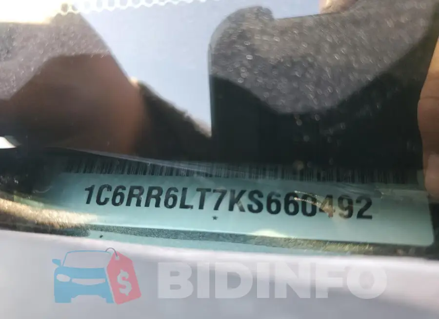 1C6RR6LT7KS660492 Photo# 13