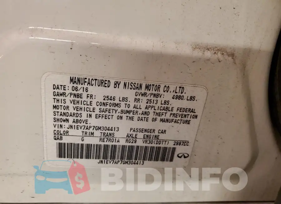 JN1EV7AP7GM304413 Photo# 12