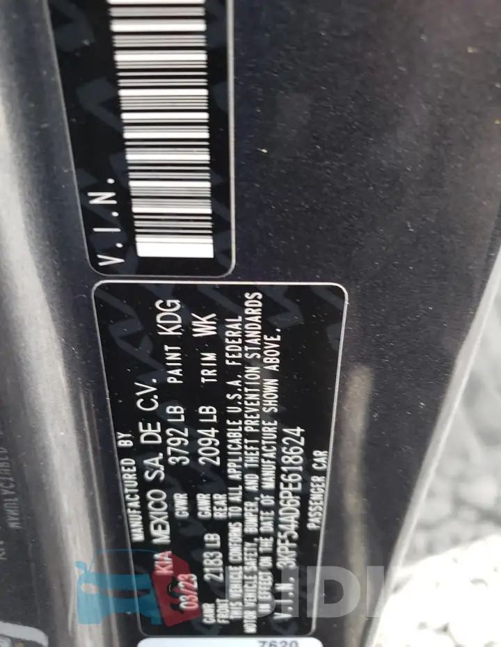 3KPF54AD6PE618624 Photo# 12