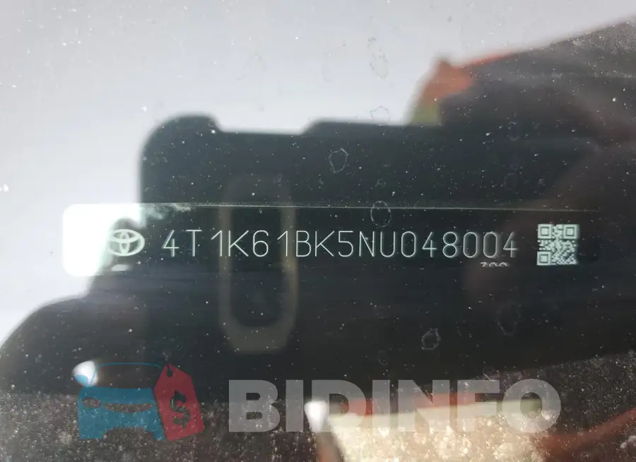 4T1K61BK5NU048004 Photo# 13