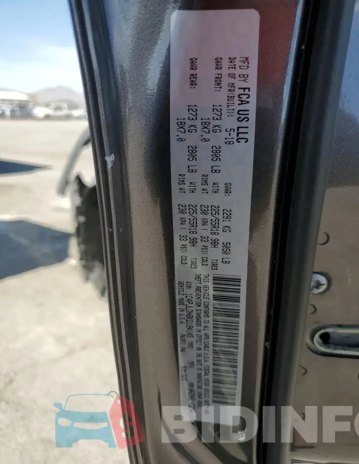 1C4PJLDN8KD194145 Photo# 12