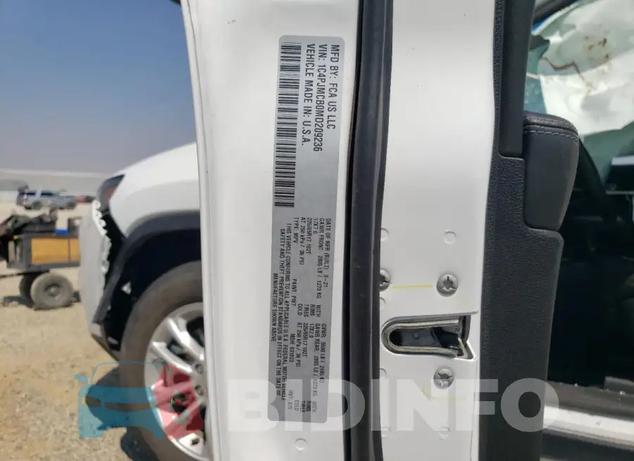 1C4PJMCB0MD209236 Photo# 13