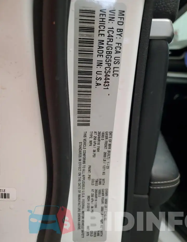 1C4RJGBG5PC544431 Photo# 13