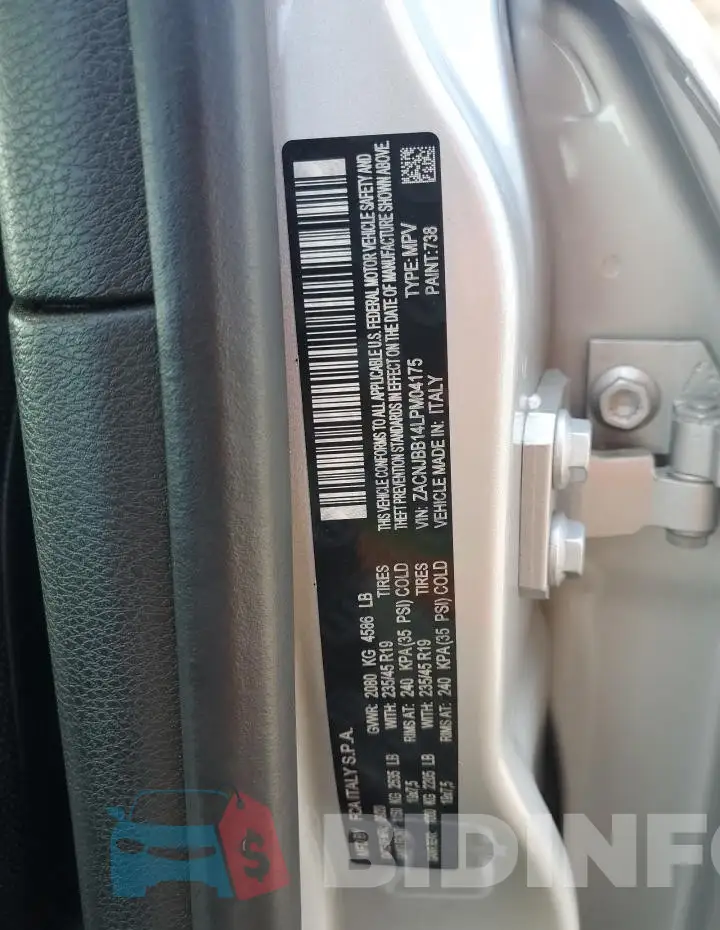 ZACNJBB14LPM04175 Photo# 13