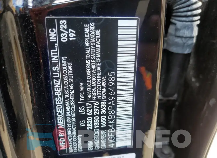 4JGFB4KB8PA964985 Photo# 13