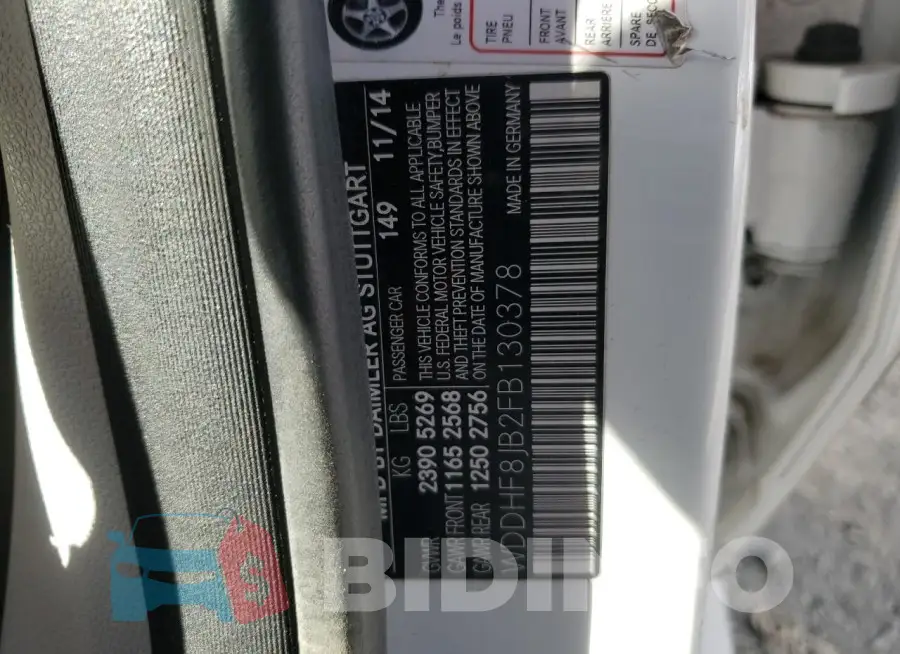 WDDHF8JB2FB130378 Photo# 12