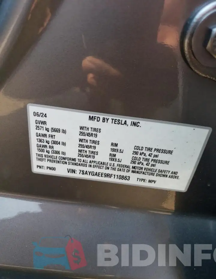 7SAYGAEE9RF110863 Photo# 13
