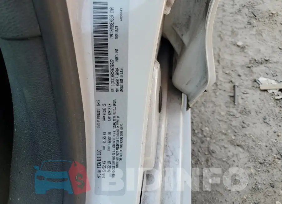 1C3CCCBBXFN726727 Photo# 13