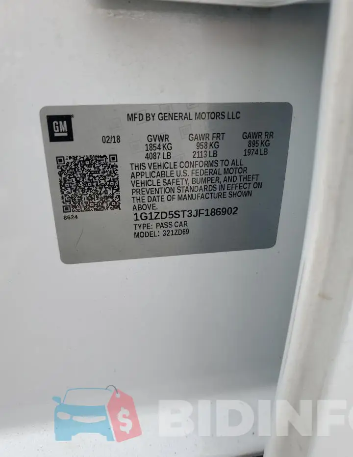 1G1ZD5ST3JF186902 Photo# 12
