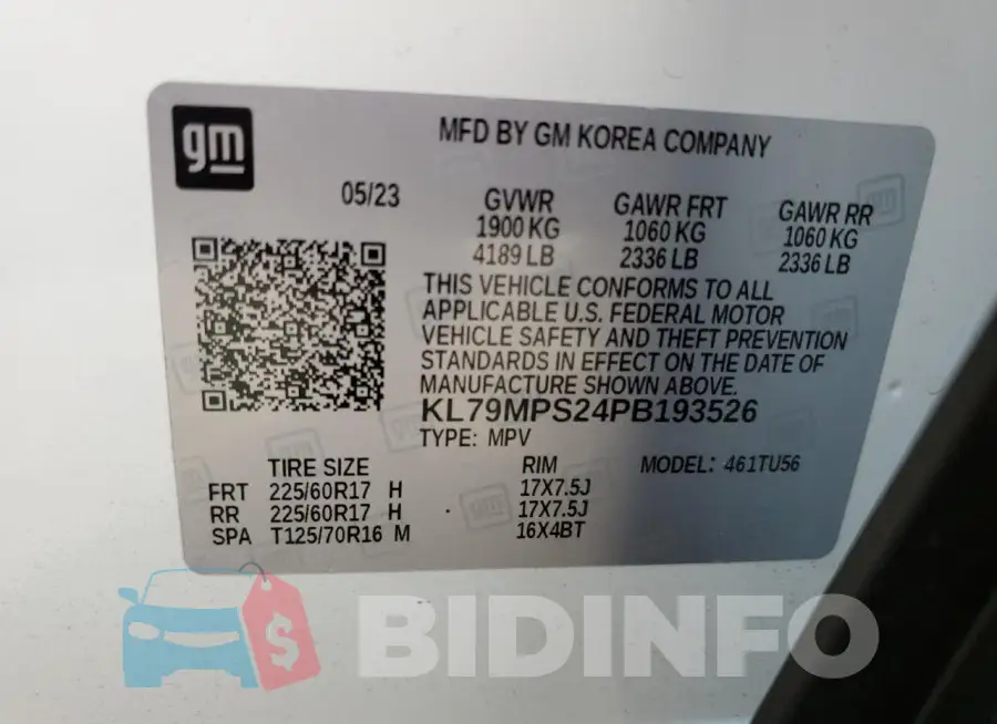 KL79MPS24PB193526 Photo# 13