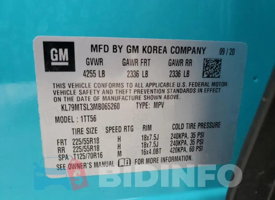 KL79MTSL3MB065260 Photo# 14