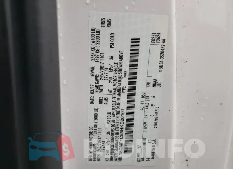 1FTMF1C85HKD20101 Photo# 10