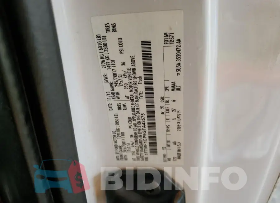 1FTMF1CP9GFA42575 Photo# 12