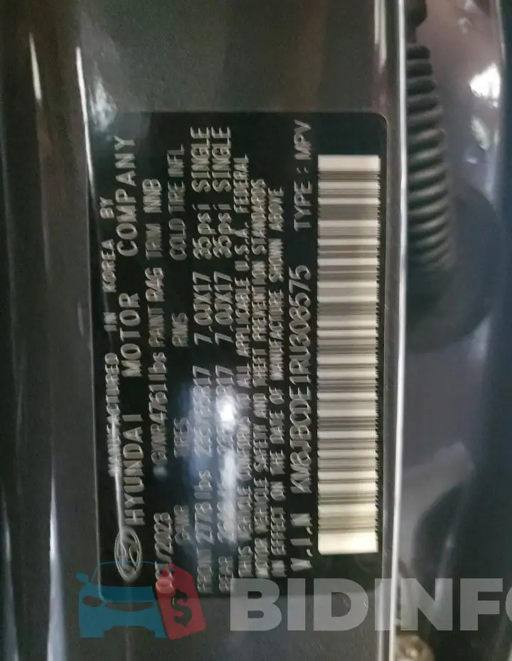 KM8JBCDE1RU308575 Photo# 13