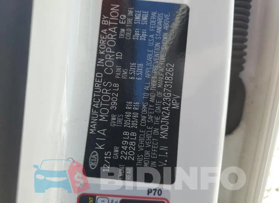 KNDJN2A23G7318262 Photo# 12