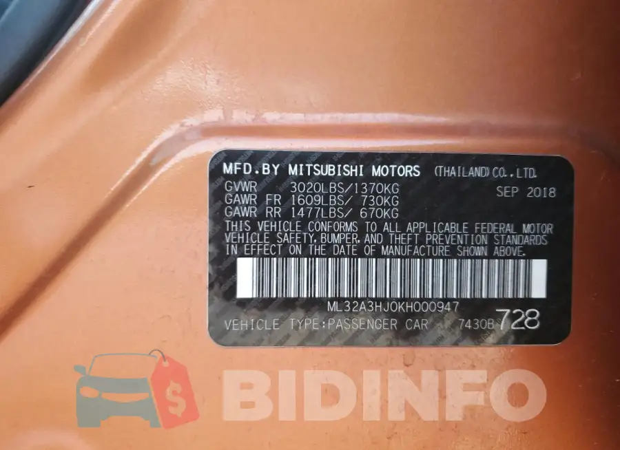ML32A3HJ0KH000947 Photo# 12