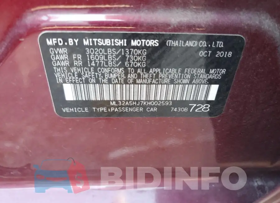ML32A5HJ7KH002593 Photo# 12