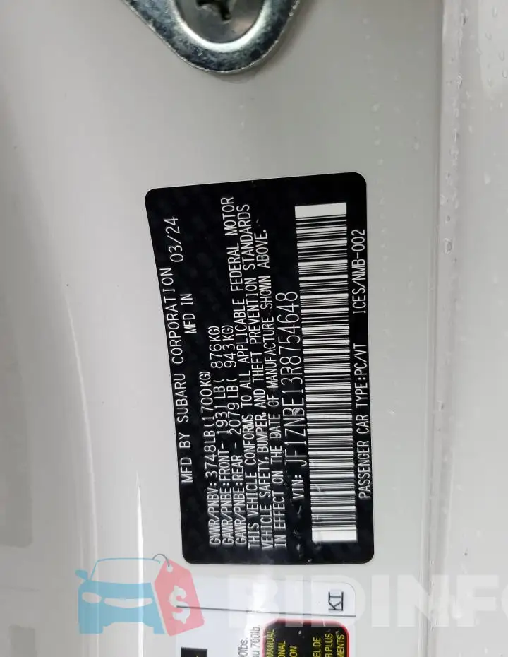 JF1ZNBE13R8754648 Photo# 13