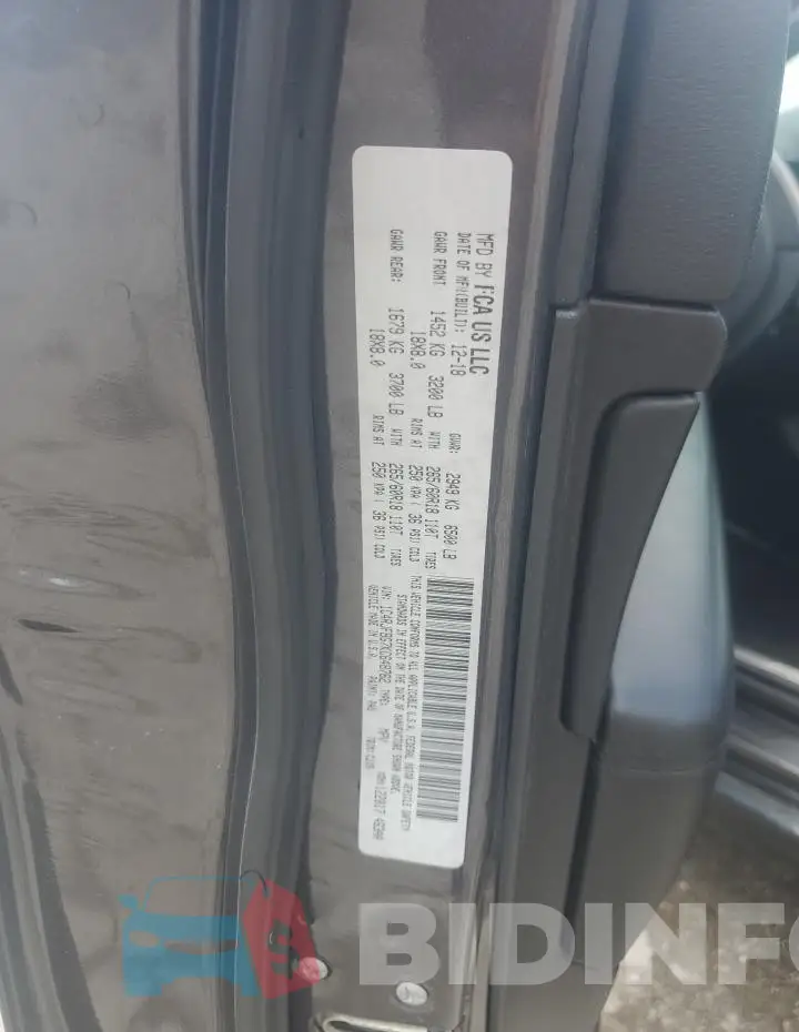 1C4RJFBG7KC648762 Photo# 13