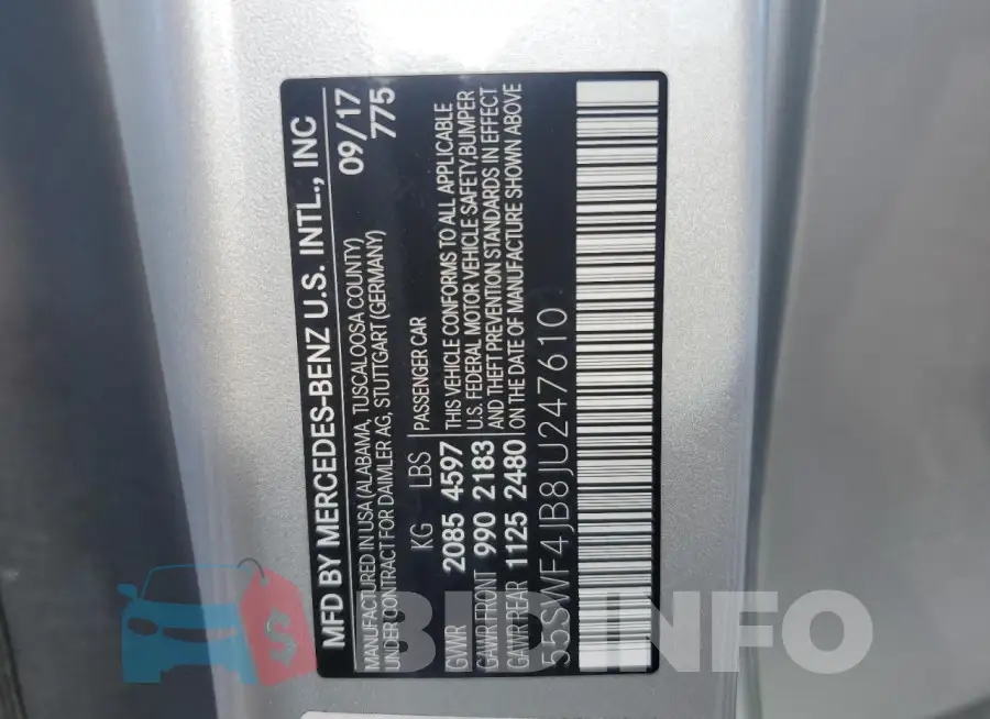 55SWF4JB8JU247610 Photo# 12