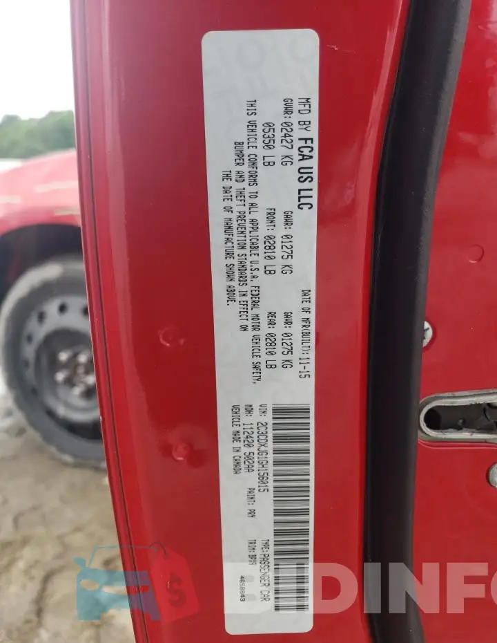 2C3CDXJG1GH156015 Photo# 12