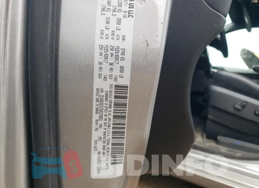 2C4RDGEG7GR378651 Photo# 13