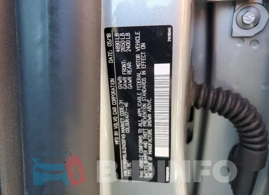 YV140MSL8J2409749 Photo# 12