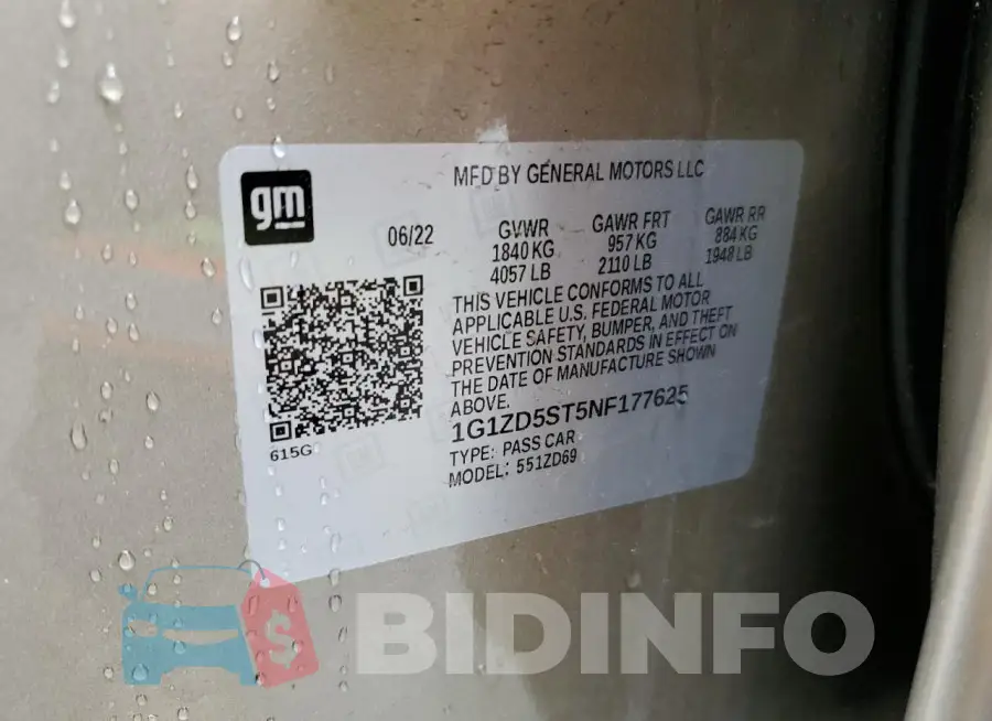 1G1ZD5ST5NF177625 Photo# 12