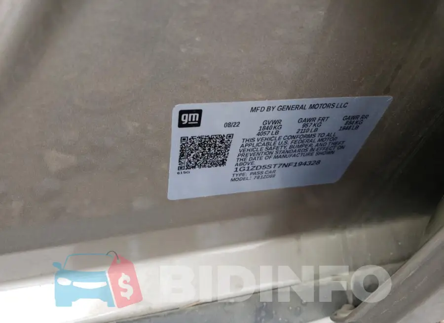 1G1ZD5ST7NF194328 Photo# 12