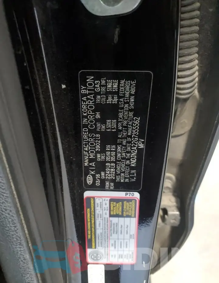 KNDJN2A22G7355562 Photo# 12