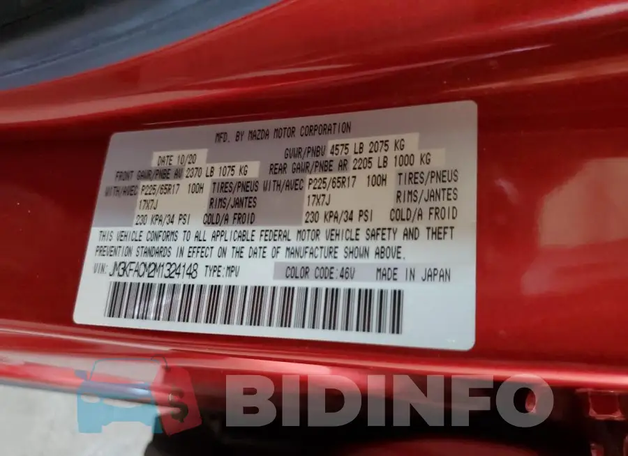 JM3KFACM2M1324148 Photo# 13