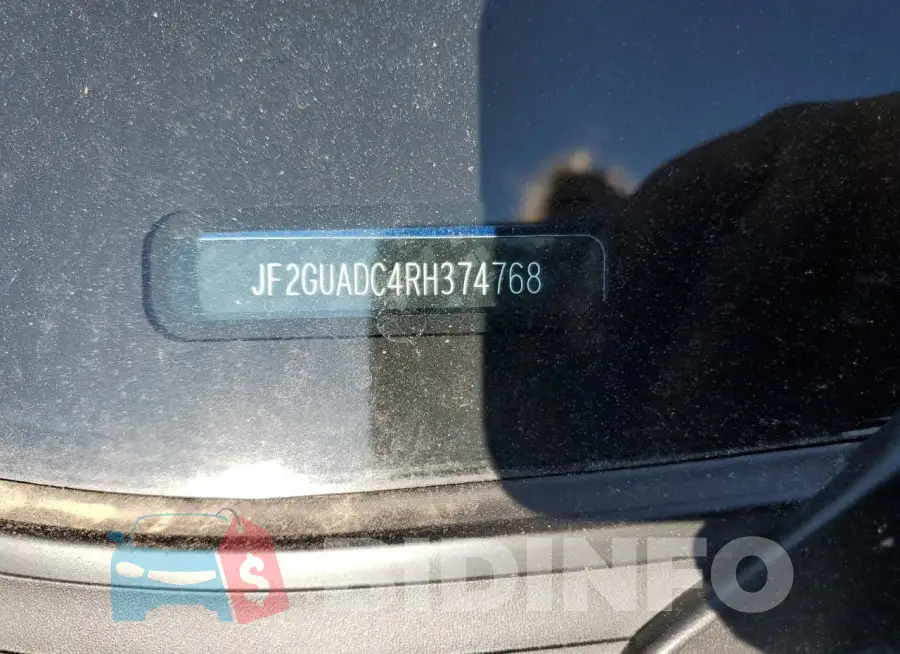JF2GUADC4RH374768 Photo# 13