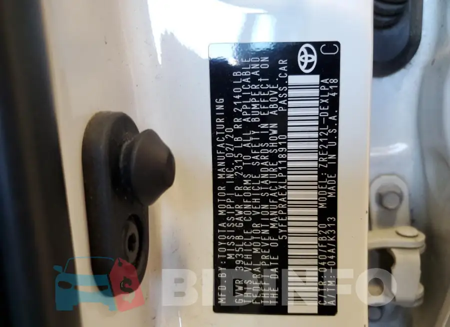 5YFEPRAEXLP118910 Photo# 12