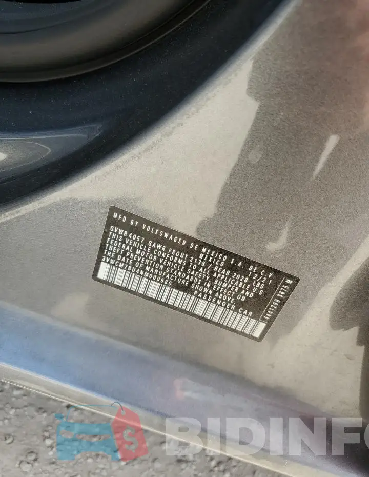 3VWCM7BU4NM000580 Photo# 12