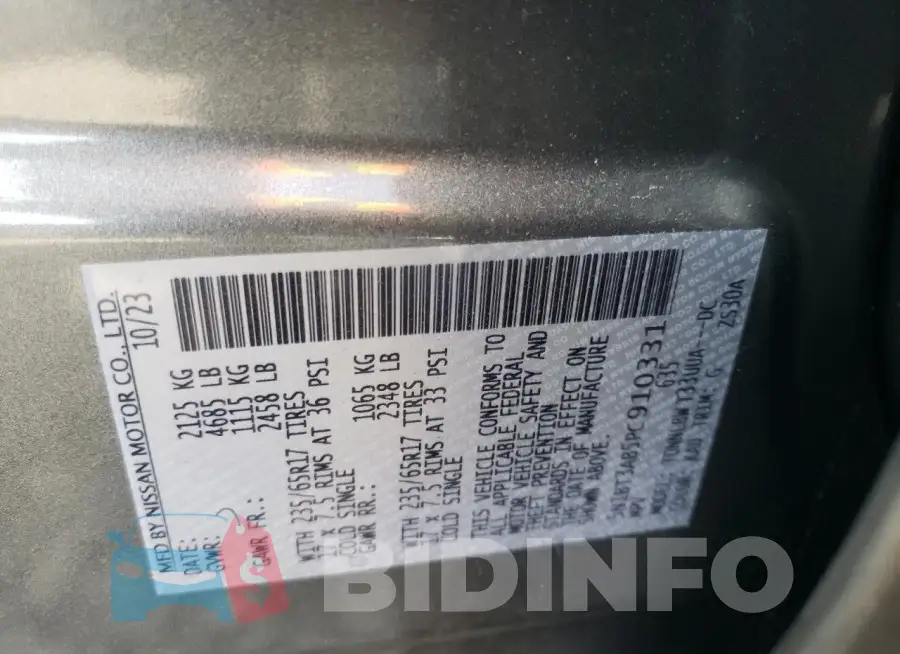 5N1BT3AB5PC910331 Photo# 13