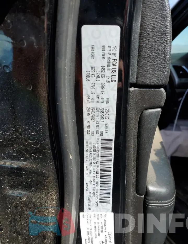1C4RJFAG1JC279431 Photo# 13