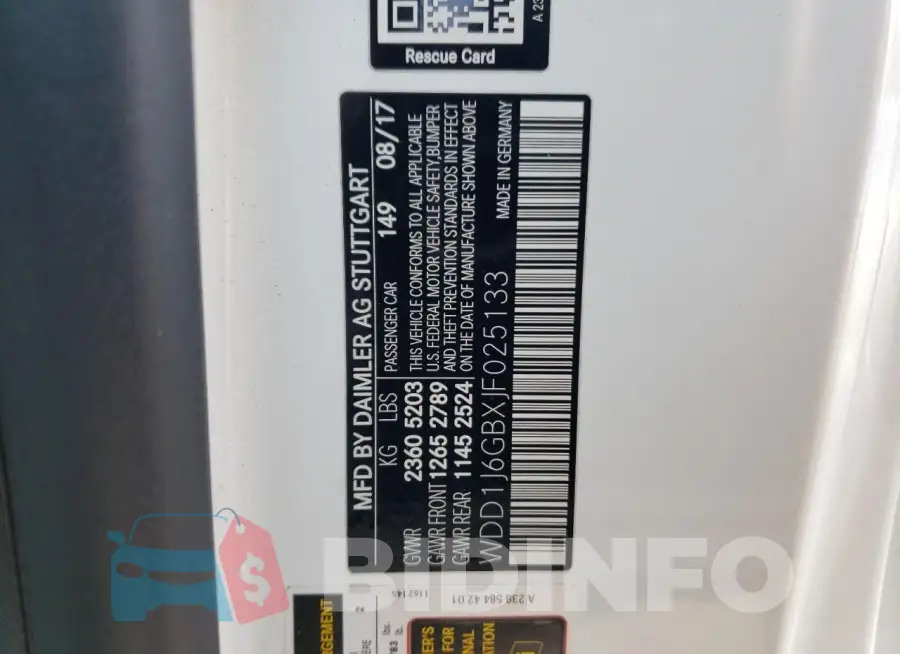 WDD1J6GBXJF025133 Photo# 12