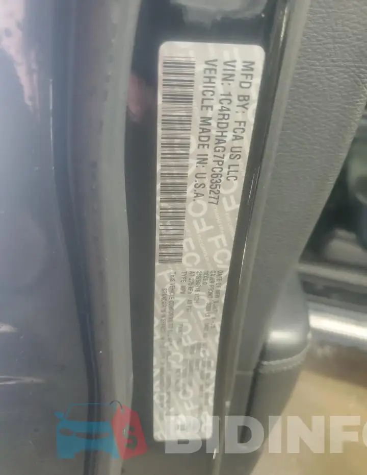 1C4RDHAG7PC635277 Photo# 12